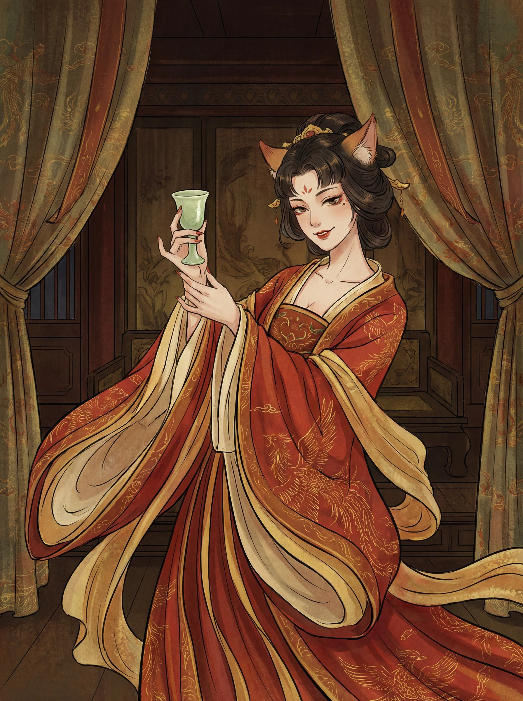 妲己 - 一路向西种子 封神榜截教动漫角色